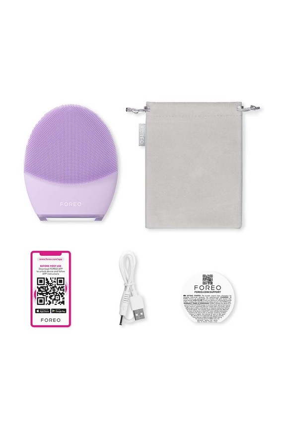 Četka za čišćenje i učvršćivanje kože lica FOREO LUNA™ 4 Sensitive Skin F1252 ljubičasta
