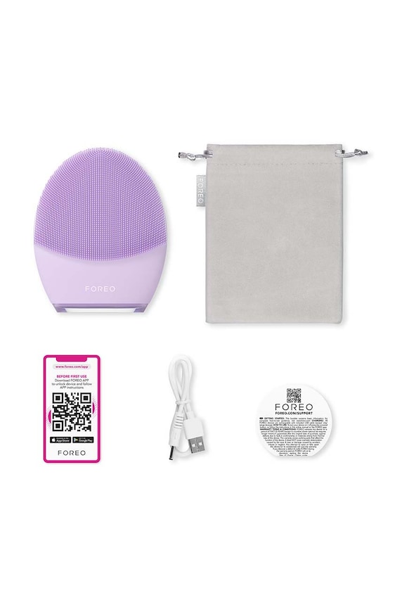 Četka za čišćenje i učvršćivanje kože lica FOREO LUNA™ 4 Sensitive Skin F1252 ljubičasta