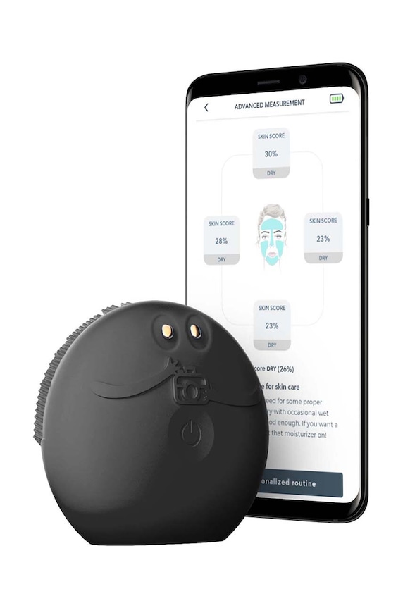 Home SPA Μια συσκευή για έξυπνη ανάλυση και καθαρισμό του δέρματος του προσώπου FOREO LUNA™ Play Smart 2 F0156 μαύρο