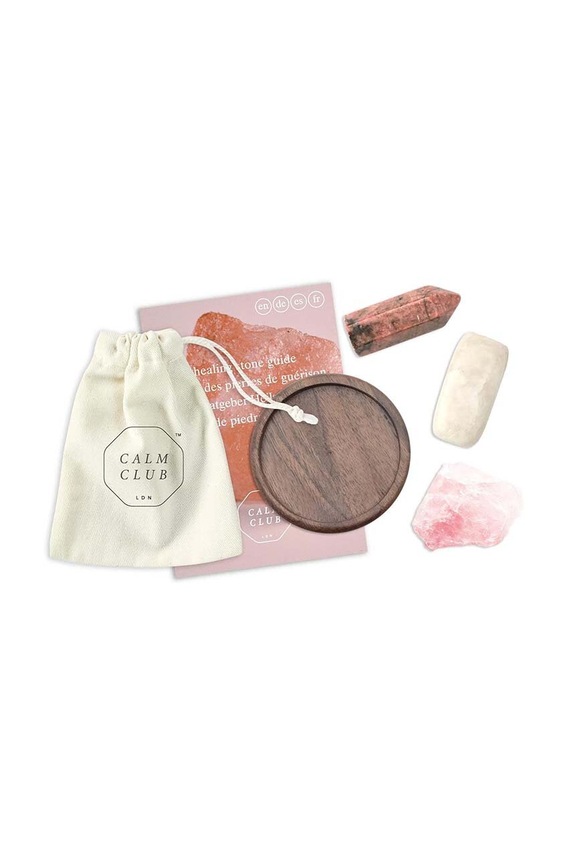 Home SPA Křišťálová sada se stojanem Luckies of London Love Healing Stones LK.CCLOVEC vícebarevná