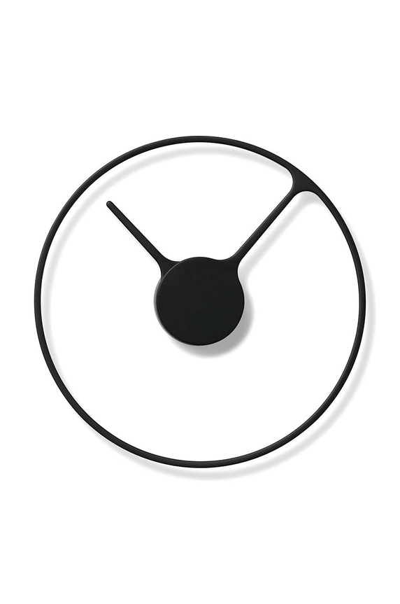 Ρολόι τοίχου Stelton Time μαύρο 851