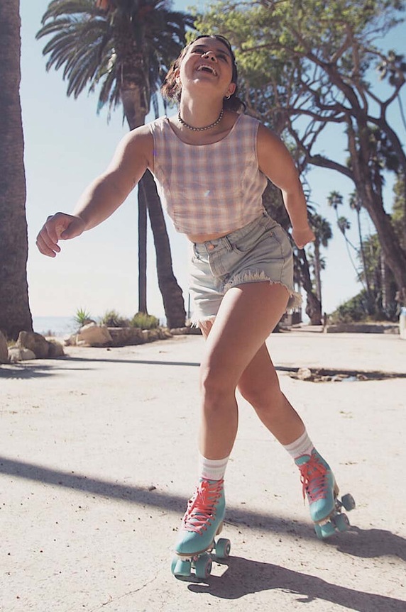 Impala görkorcsolya Quad Skate Aqua IMPROLLER1.AQUA.