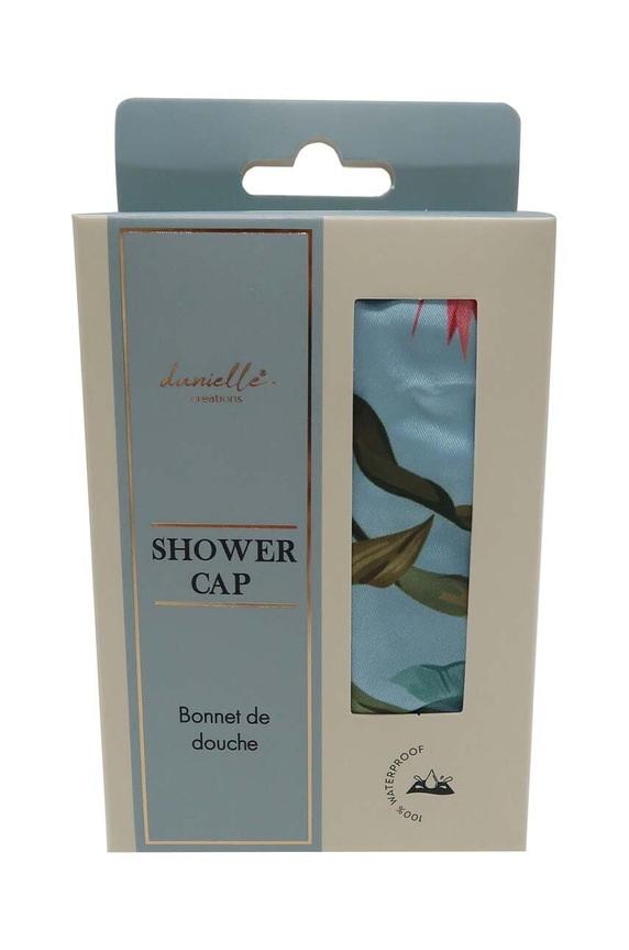 Home SPA Kapa za tuširanje Danielle Beauty Botanical Palm Blue DC0126BL šarena