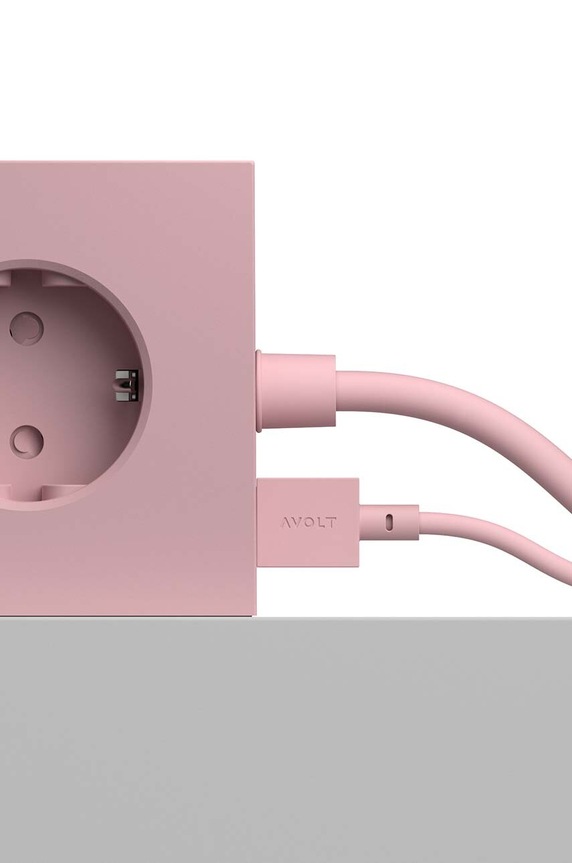 Зарядний usb кабель Avolt Cable 1, USB A to Lightning, 1,8 m рожевий C1.USB.C89.18.P
