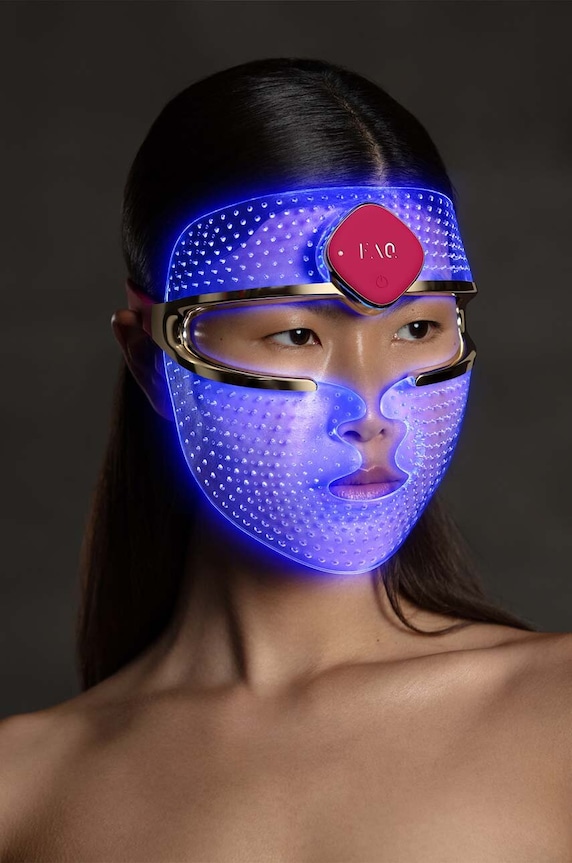 LED силиконова маска за лице FOREO FAQ™ 201 F016C син AA00