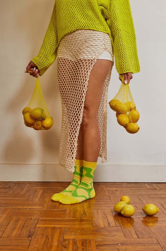 Eat My Socks skarpetki Fresh Lemons 2-pack EMSNOCFLE2