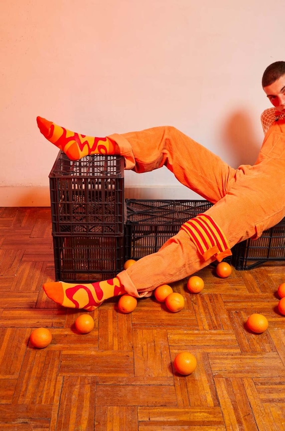 Eat My Socks skarpetki Juicy Oranges 2-pack EMSNOCJOR2