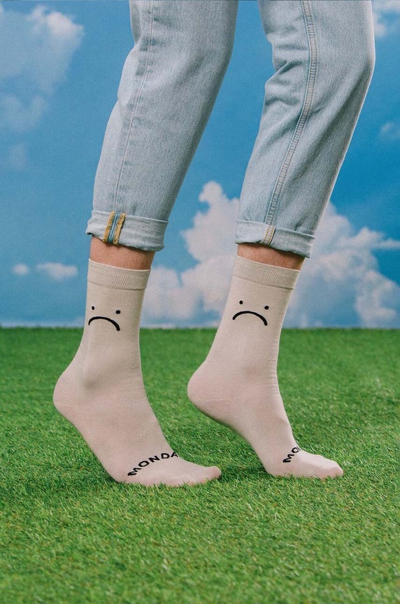 Ponožky Eat My Socks Monday Friday 2-pack EMSNOCMFX2 vícebarevná