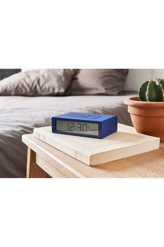 Lexon budzik sterowany radiowo Flip+ LR150DB9 granatowy