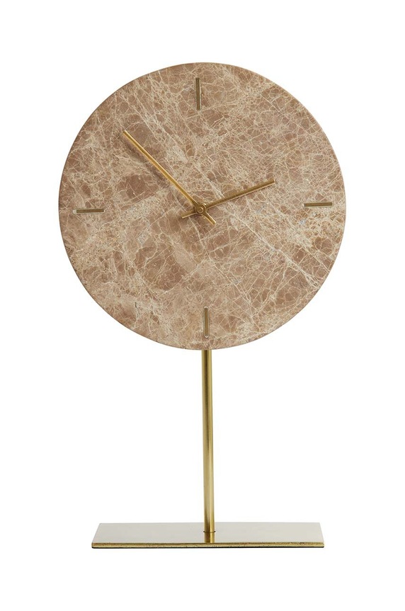 Light & Living orologio da tavola beige 7109882