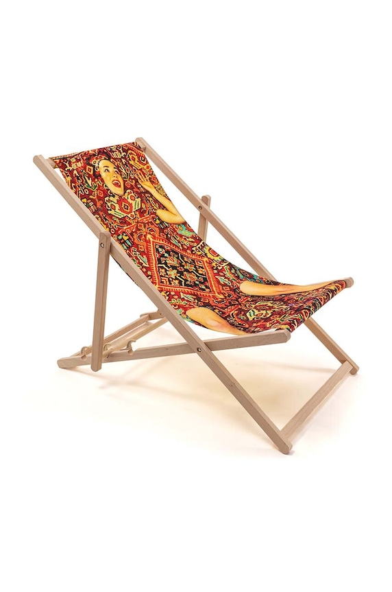 Ξαπλώστρα Seletti Chair Lady On Carpet πολύχρωμο 16680