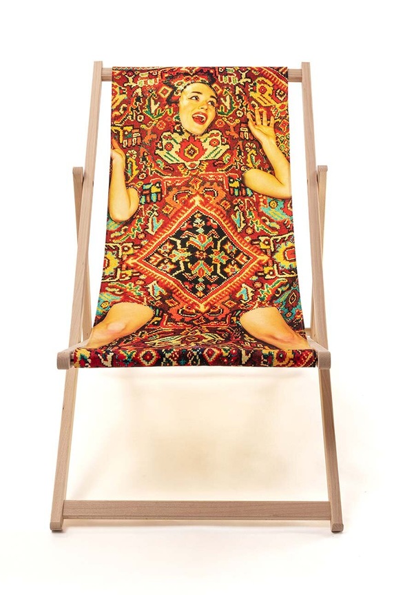 Ξαπλώστρα Seletti Chair Lady On Carpet 16680 πολύχρωμο AA00