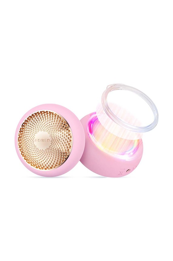 FOREO dispozitiv pentru aplicarea măștilor și terapie cu lumină UFO™ 3 roz F1511