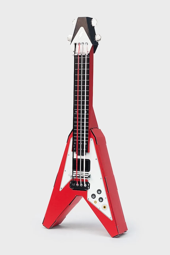 Luckies of London diy szett - gitár Build Your Own Guitar többszínű SK.CARDGUITAR1