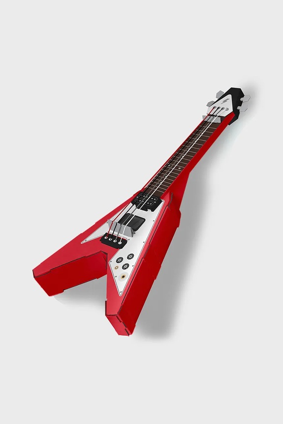 Luckies of London diy szett - gitár Build Your Own Guitar SK.CARDGUITAR1 többszínű AA00