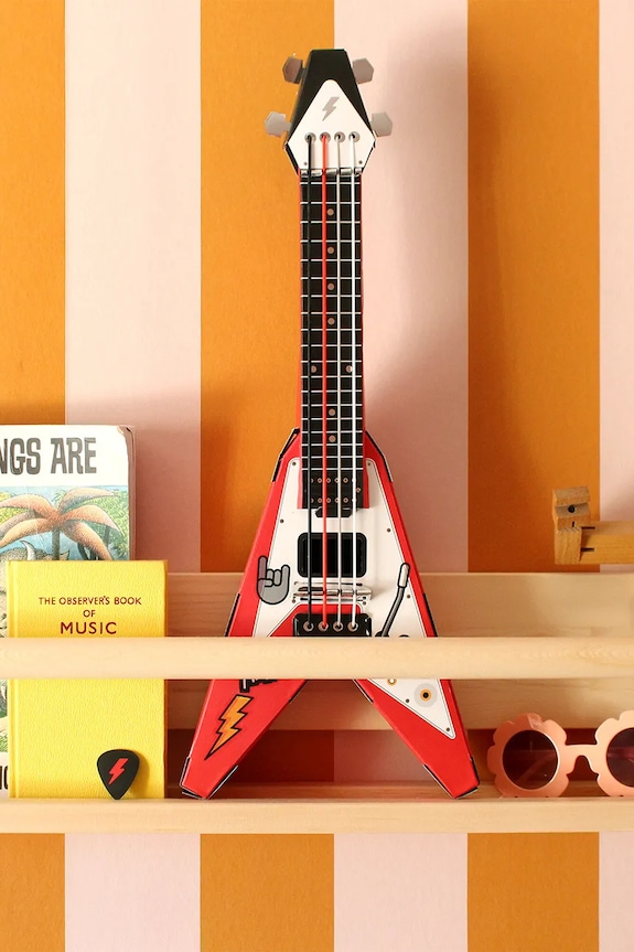 Luckies of London diy szett - gitár Build Your Own Guitar SK.CARDGUITAR1