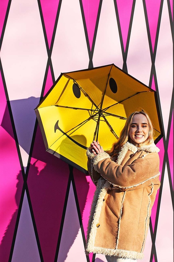 Luckies of London parasol Smiley Umbrella SK.UMBRELLASMY1