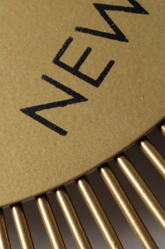 Salon i sypialnia Boltze zegar ścienny Grova 2046029 zielony