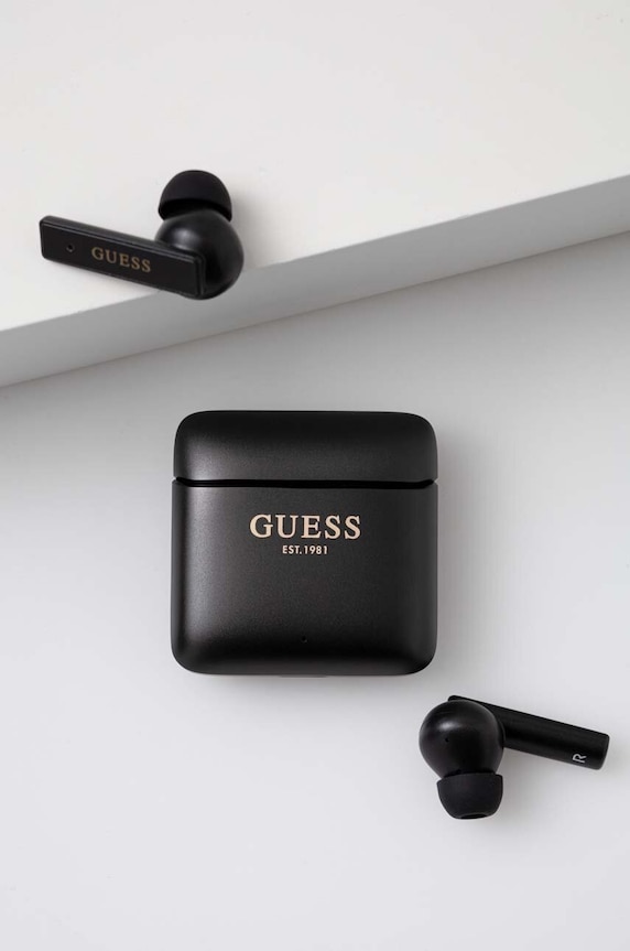 Ασύρματα ακουστικά Guess μαύρο GUTWSSU20ALEGK