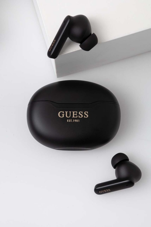 Guess słuchawki bezprzewodowe czarny GUTWST50EK