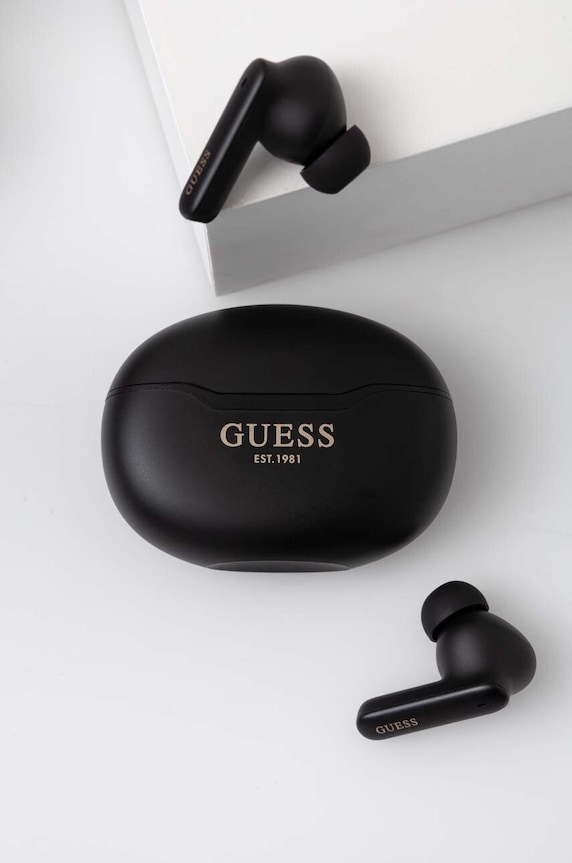 Guess słuchawki bezprzewodowe czarny GUTWST50EK