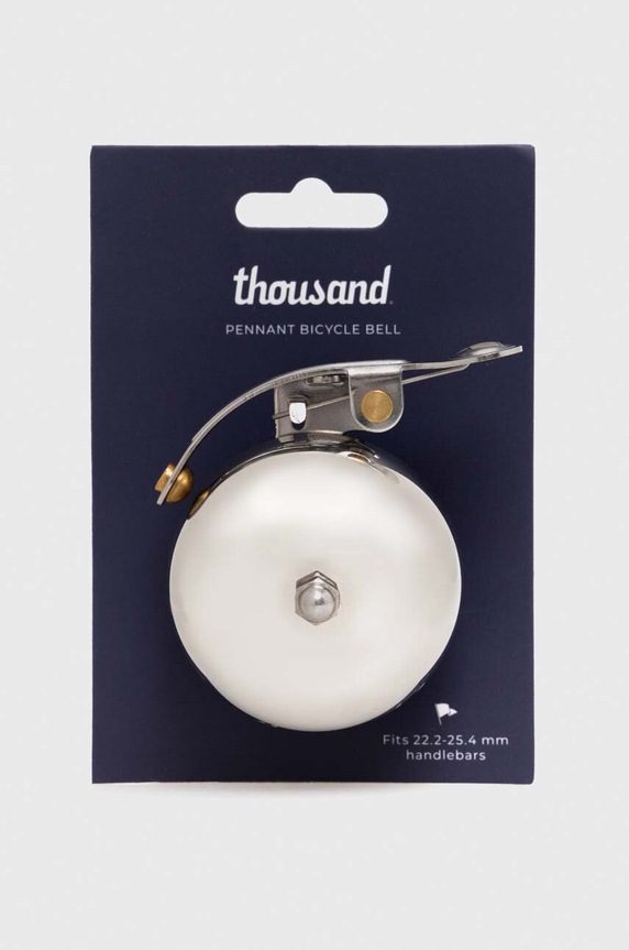 Thousand campanello da bici Stainless Bell grigio 1100504920