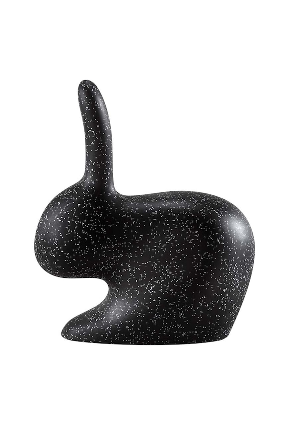 Σκαμπό QeeBoo Rabbit Baby μαύρο 90013BL.WH