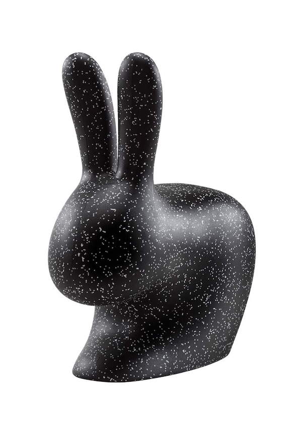 Σκαμπό QeeBoo Rabbit Baby 90013BL.WH μαύρο AA00