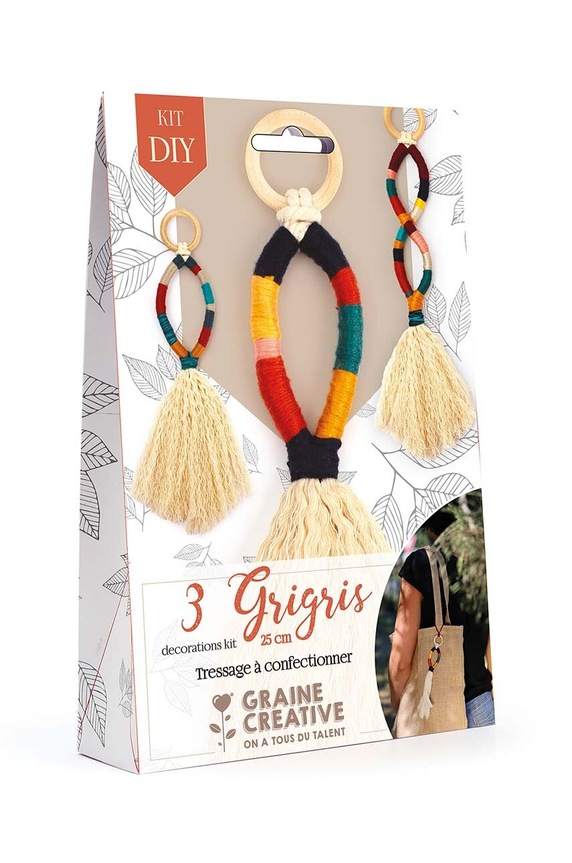 Graine Creative zestaw diy Colour Ornaments Kit multicolor 791060