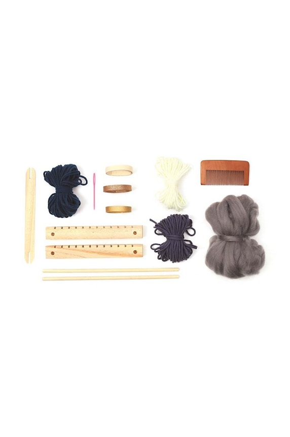 Graine Creative zestaw diy makatka Small Waving Loom Kit 420183 multicolor AA00