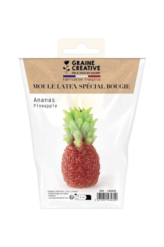 Lifestyle Graine Creative foremka do świeczki Ananas 143430 multicolor
