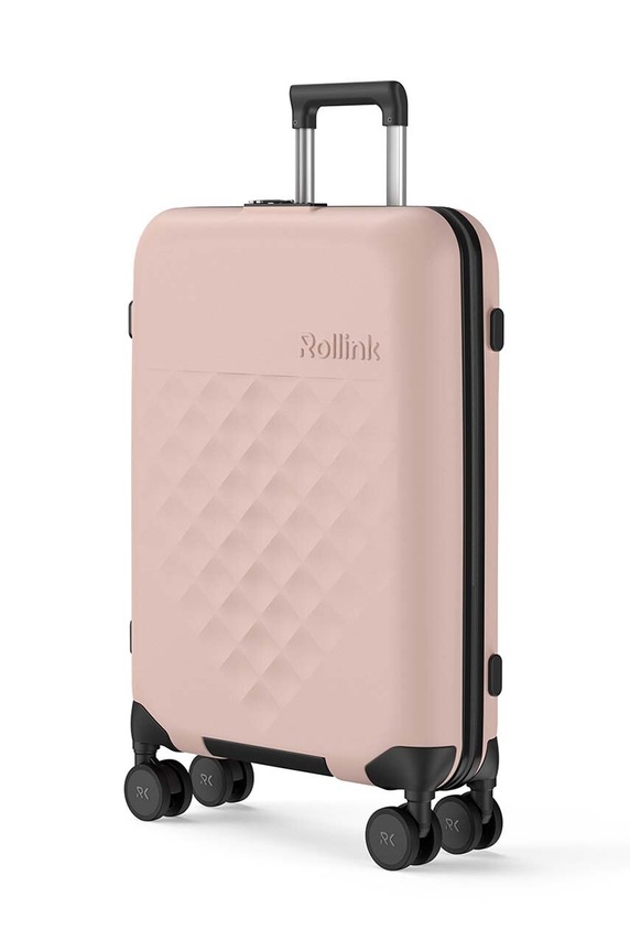 Kofer Rollink Flex 360 Spinner 26" 77 L roza W6892