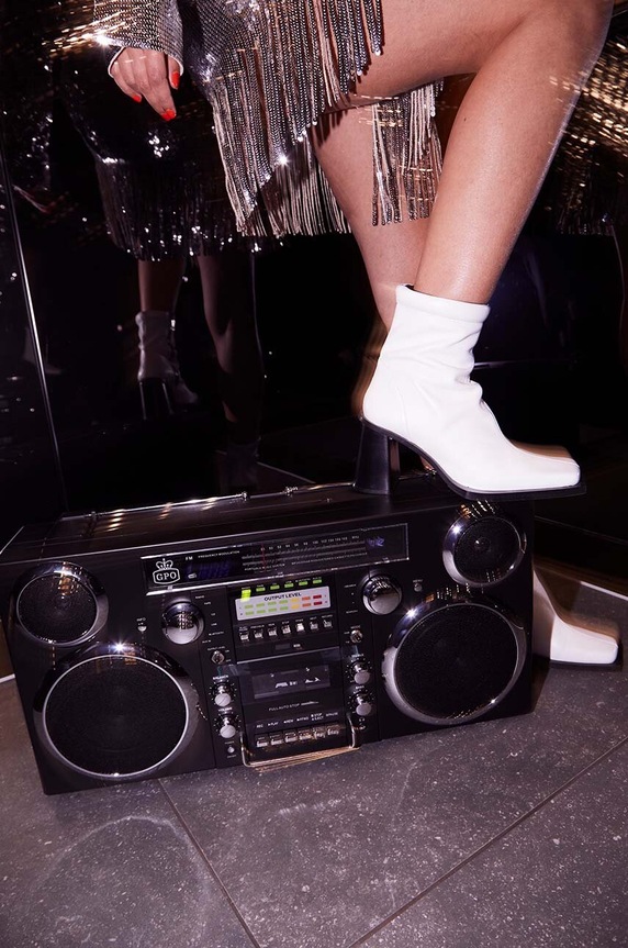 Lifestyle GPO boombox Brooklyn GPO92 czarny