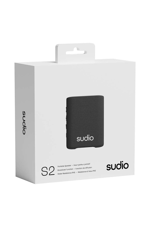 Лайфстайл Бездротова колонка Sudio S2 Black S2BLK чорний