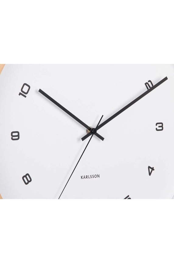 Living și dormitor Karlsson ceas de perete KA5938WH multicolor