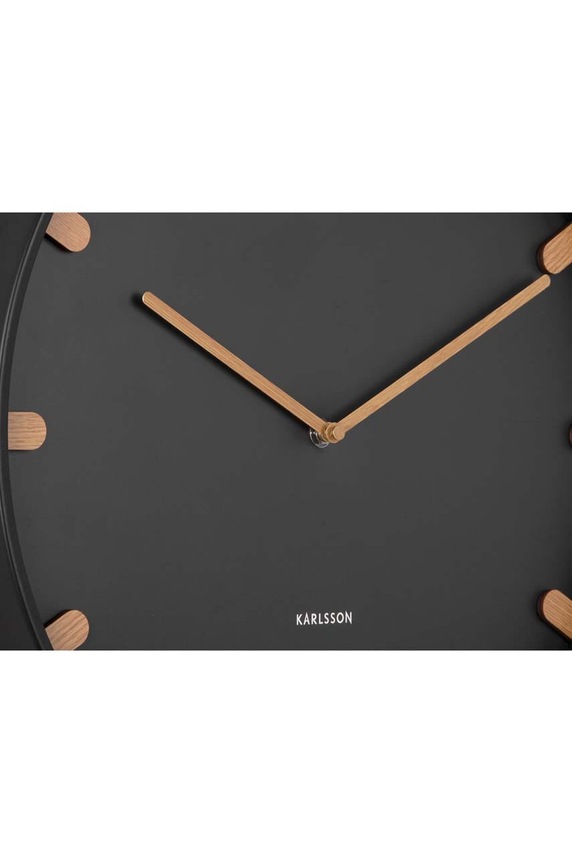 Dnevni boravak i spavaća soba Zidni sat Karlsson KA5942BK crna