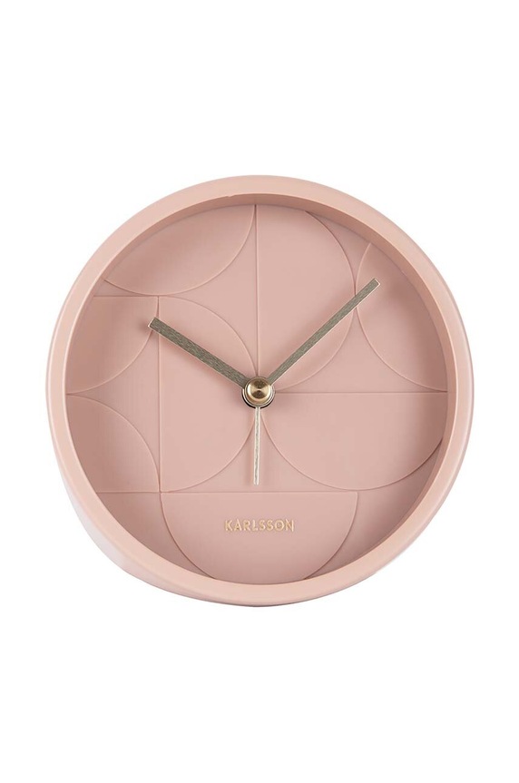 Karlsson budzik różowy KA5949PI