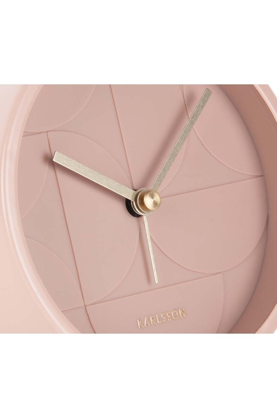 Salon i sypialnia Karlsson budzik KA5949PI różowy