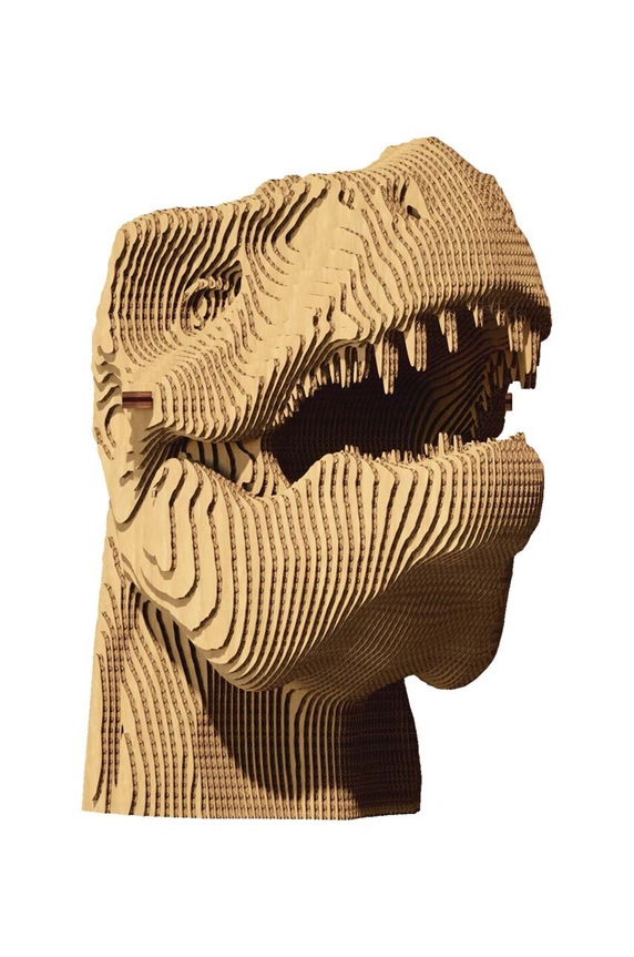 Cartonic 3d puzzle Car Trex narancssárga CARTREX