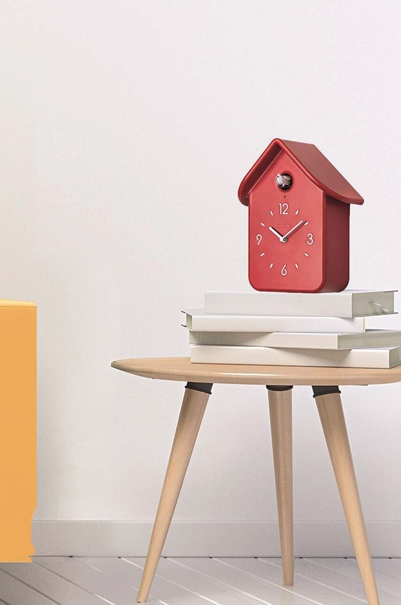 Σαλόνι και υπνοδωμάτιο Ρολόι κούκος Guzzini CUCKOO CLOCK 16860255 κόκκινο
