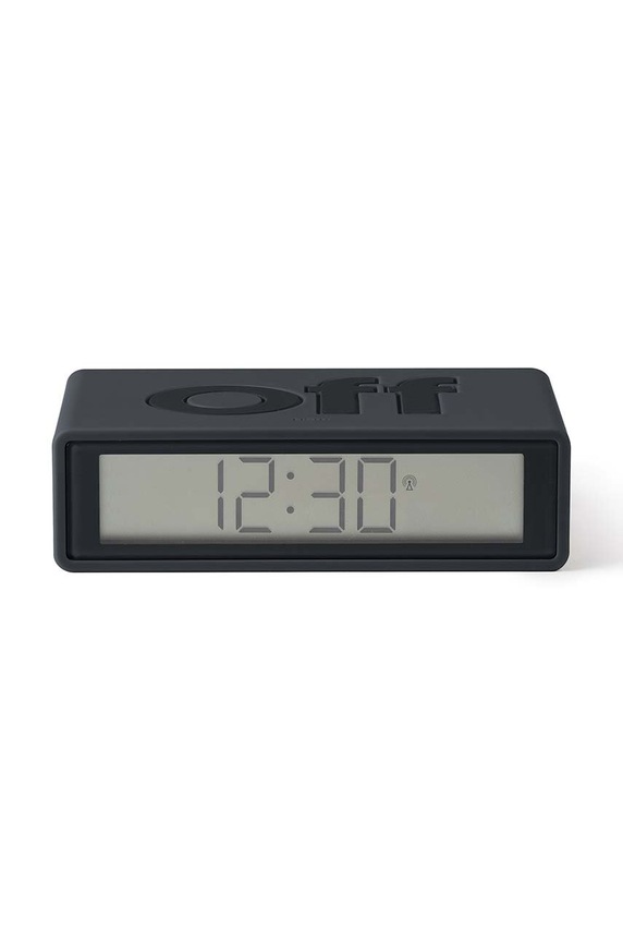 Lexon budzik sterowany radiowo Flip+ czarny LR150G3