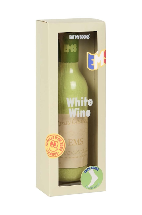 Eat My Socks skarpetki White Wine multicolor EMSNCRWIWH