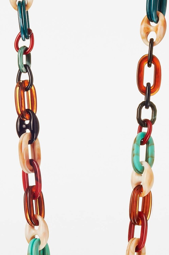 Αλυσίδα τηλεφώνου LaCoqueFrançaise Ambre 120 cm LE265181 πολύχρωμο AA00