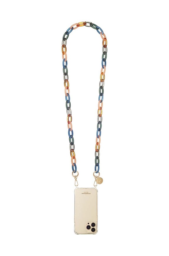 LaCoqueFrançaise łańcuszek do telefonu Rita 120 cm multicolor LE314141
