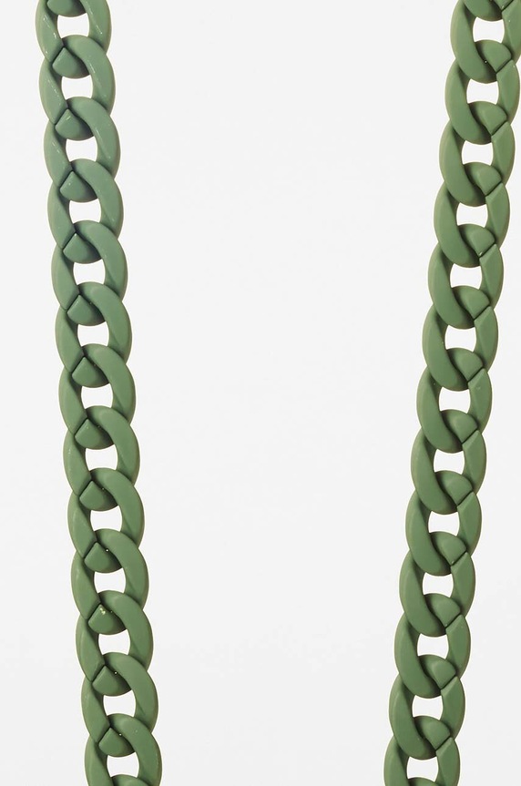LaCoqueFrançaise łańcuszek do telefonu Sarah 120 cm LE306075 zielony AA00