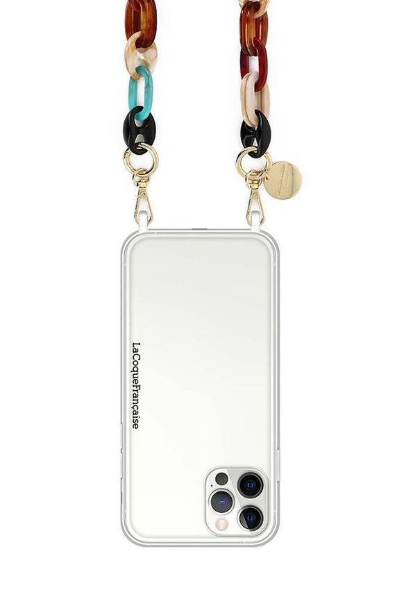 LaCoqueFrançaise telefon tok Transparent iPhone 12 PRO MAX LE255062 áttetsző AA00