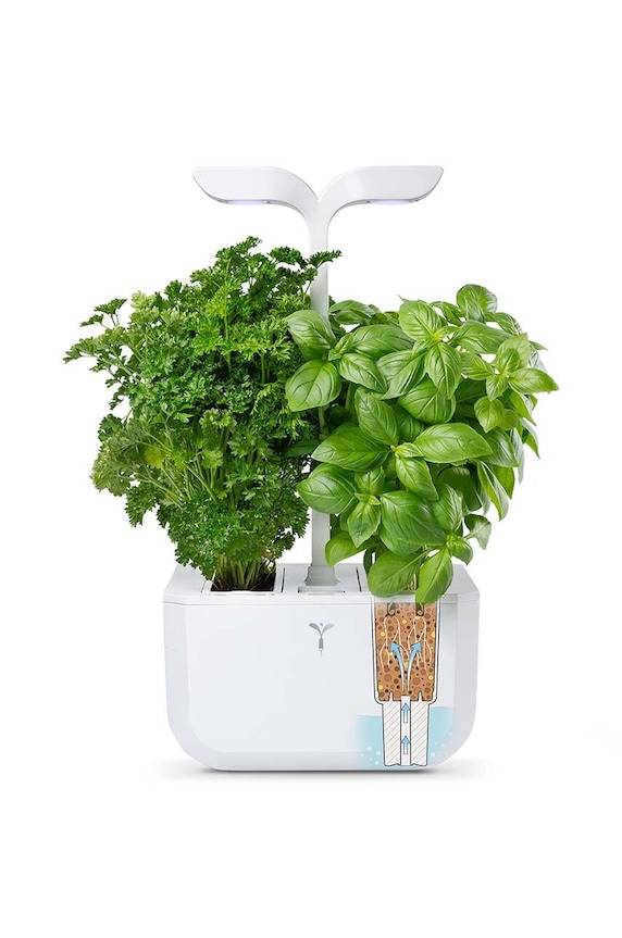Obývacia izba a spálňa Inteligentný kvetináč Veritable Exky Classic 20 × 18 cm VEXK.CAWAW.EU2.161 biela