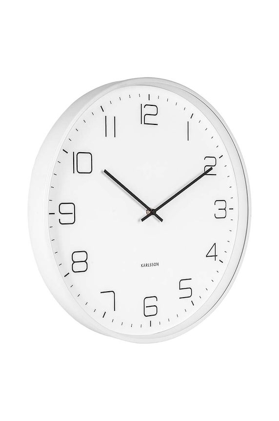 Karlsson ceas de perete Lofty KA5751WH alb AA00