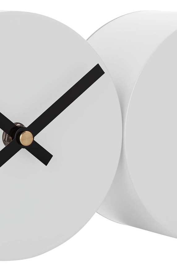 Всекидневна и спалня Стенен часовник Karlsson KA5789WH бял