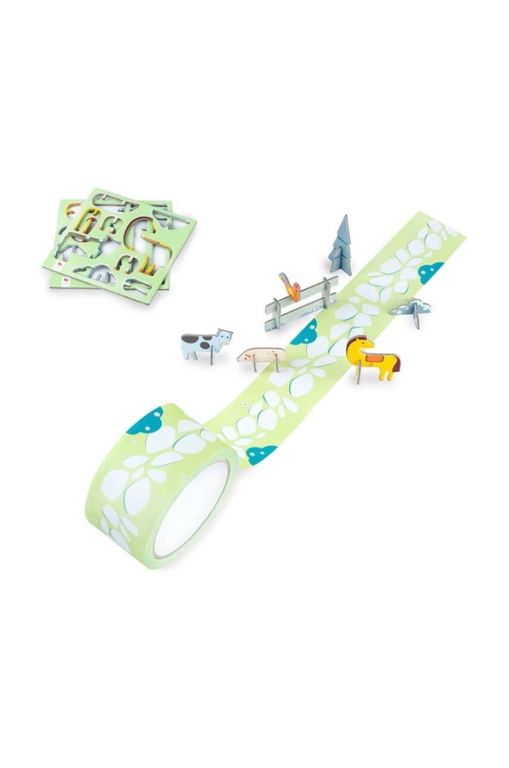 Set sa samoljepljivom vrpcom Donkey My first Farm šarena 300623